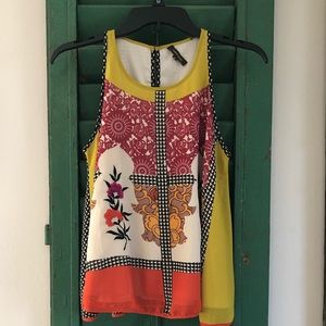 Anthropologie Sleeveless Shirt by VINEET BAHL